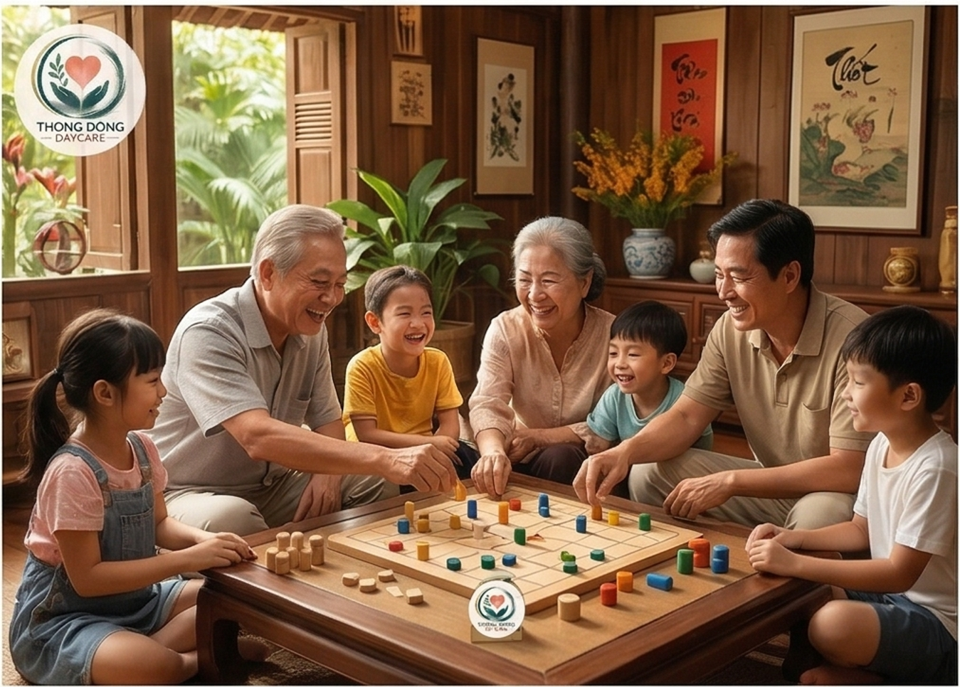 Hoạt động nhóm ấm áp